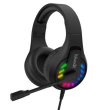 Гарнітура ігрова Bloody G230 з LED підсвічуванням, USB (Black)