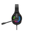 Гарнітура ігрова Bloody G230 з LED підсвічуванням, USB (Black)