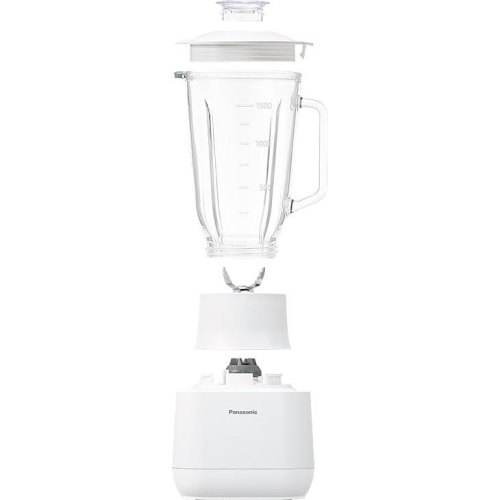 Блендер Panasonic стаціонарний 800Вт, чаша-1500мл, скло, білий