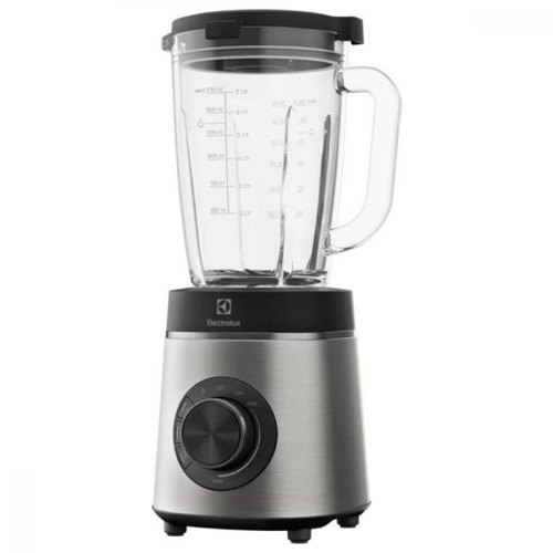 Блендер Electrolux стаціонарний 1400Вт, чаша-1750мл, скло, кришення льоду, приготування супу, імпульсний режим, метал