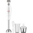 Блендер Tefal заглибний Easychef 450Вт, 3в1, чаша-800мл, чопер-500мл, турборежим, білий