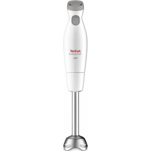 Блендер Tefal заглибний Easychef 450Вт, 3в1, чаша-800мл, чопер-500мл, турборежим, білий