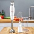 Блендер Tefal заглибний Easychef 450Вт, 3в1, чаша-800мл, чопер-500мл, турборежим, білий