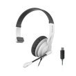 Гарнітура дротова, A4Tech HU-11 Black/White