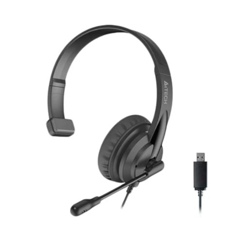 Гарнітура дротова, A4Tech HU-11 Black