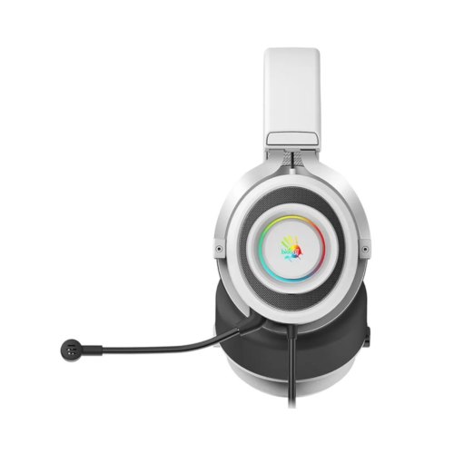 Гарнітура ігрова дротова, A4Tech Bloody G535 Black+White