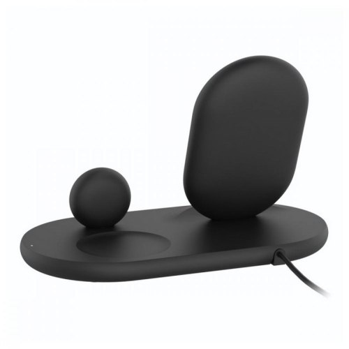 Бездротовий Зарядний Пристрій Belkin 3-in-1 Wireless Pad/Stand/Apple Watch Black