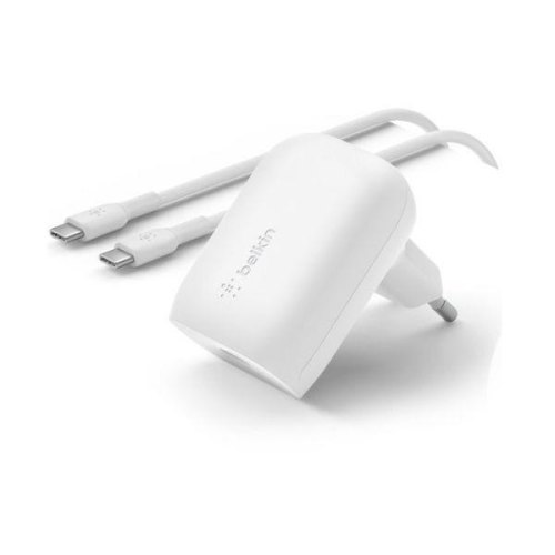 Мережевий Зарядний Пристрій Belkin Home Charger 30W PD PPS USB-С - USB-С 1m