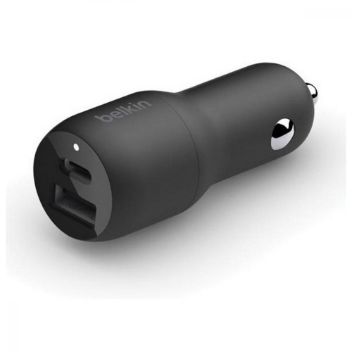 Автомобільний Зарядний Пристрій Belkin Car Charger 37W PD PPS Dual Black
