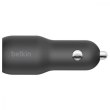 Автомобільний Зарядний Пристрій Belkin Car Charger 37W PD PPS Dual Black