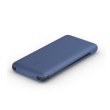 Зовнішній акумулятор PowerBank Belkin 10000mAh 23W integrated cables, Blue