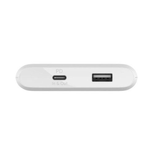 Зовнішній акумулятор PowerBank Belkin 10000mAh, 18W, USB-A USB-C White