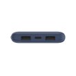 Зовнішній акумулятор PowerBank Belkin 10000mAh, 15W, Dual USB-A USB-C Blue