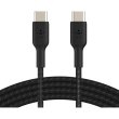 Кабель Belkin USB-С - USB-С, BRAIDED, 1m, black