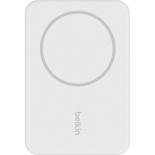 Зовнішній акумулятор PowerBank Belkin 5000mAh MagSafe Wireless White