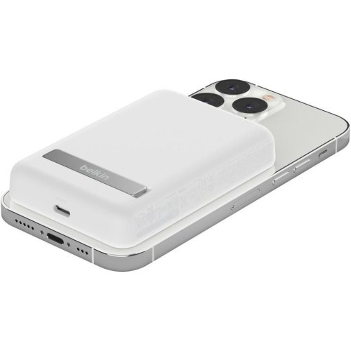 Зовнішній акумулятор PowerBank Belkin 5000mAh MagSafe Wireless White