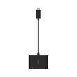 Адаптер Belkin USB-C - VGA 60W PD, black