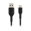 Кабель Belkin USB-A - USB-С, BRAIDED, 1m, black