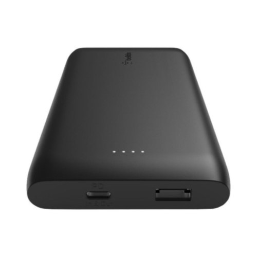 Зовнішній акумулятор PowerBank Belkin 10000mAh, 18W, USB-A USB-C Black