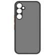 Чохол MAKE Samsung A54 (A546) Frame (Matte PC+TPU) Black