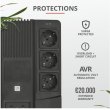 Джерело безперебійного живлення Trust Maxxon 800VA UPS with 6 standard wall power outlets BLACK
