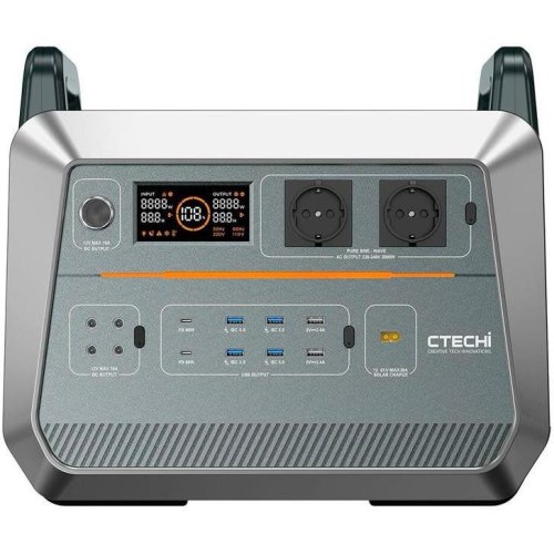 Зарядна станція CTECHi ST2000 Portable Power Station 2000W 1536Wh