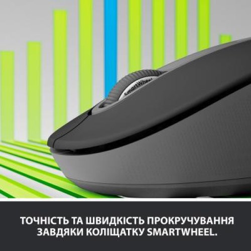 Миша Logitech Signature M650 optical BT Black
