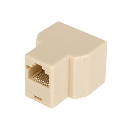 КАБЕЛЬНИЙ РОЗГАЛУЖУВАЧ-СПЛІТТЕР 8P8C- RJ-45 1PORT (FEMALE) TO 2PORT (FEMALE) (12450)