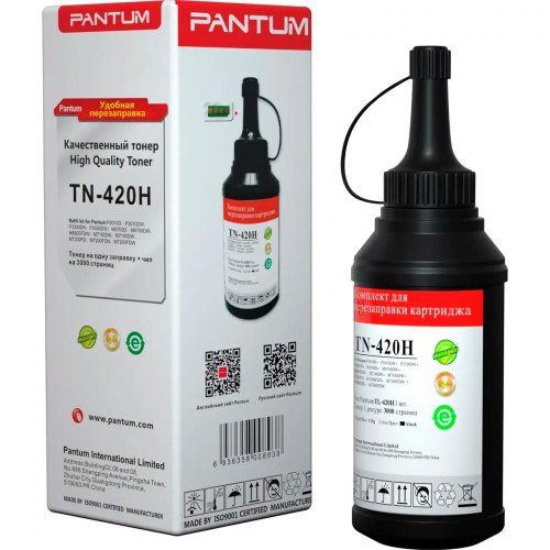 Комплект для заправки картриджа Pantum TL-420H, TL-420X  M7100, P3010/3300 (1*3000стр; 1тонер +1чип)