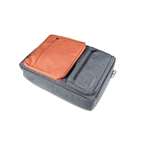 Рюкзак-сумка для ноутбука 15.6 Modecom Reno сіро-помаранчева