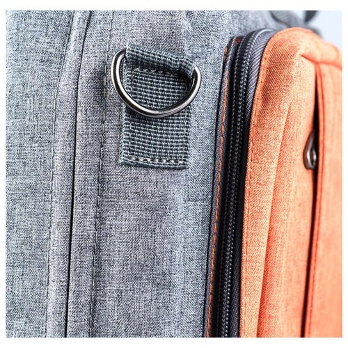 Рюкзак-сумка для ноутбука 15.6 Modecom Reno сіро-помаранчева