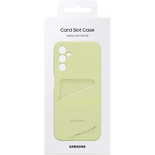 Чохол Samsung A14 (A146) EF-OA146TGEGRU Card Slot Case, Lime
