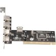 Контроллер Frime VT6212 (ECF-PCItoUSB001) PCI-USB2.0(4+1)