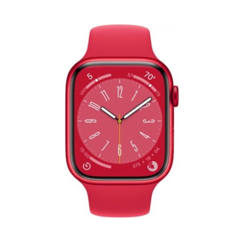 Смарт годинник Apple Watch Series 8 GPS 45mm Red Aluminium with Red Sport Band MNP43 **