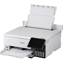Багатофункціональний пристрій ink color A4 Epson EcoTank L8160 32_32 ppm Duplex USB Ethernet Wi-Fi 6 inks Black Pigment