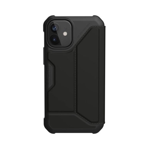 Чохол UAG для iPhone 12 / 12 Pro Metropolis (PU), SATN Black