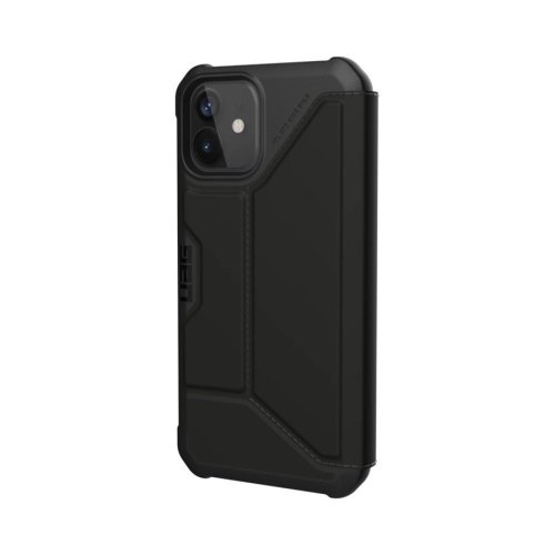 Чохол UAG для iPhone 12 / 12 Pro Metropolis (PU), SATN Black