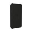 Чохол UAG для iPhone 12 / 12 Pro Metropolis (PU), SATN Black