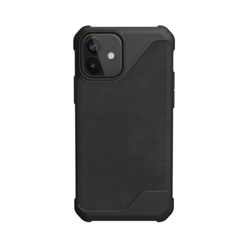 Чохол UAG для iPhone 12 / 12 Pro Metropolis LT, Leather Black
