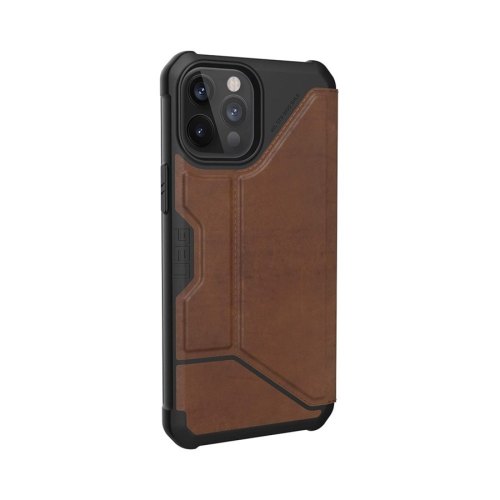 Чохол UAG для iPhone 12 Pro Max Metropolis, Leather Brown