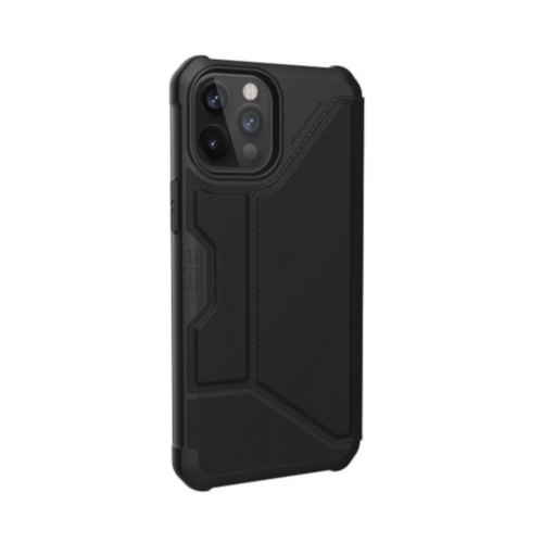 Чохол UAG для iPhone 12 Pro Max Metropolis (PU), SATN Black