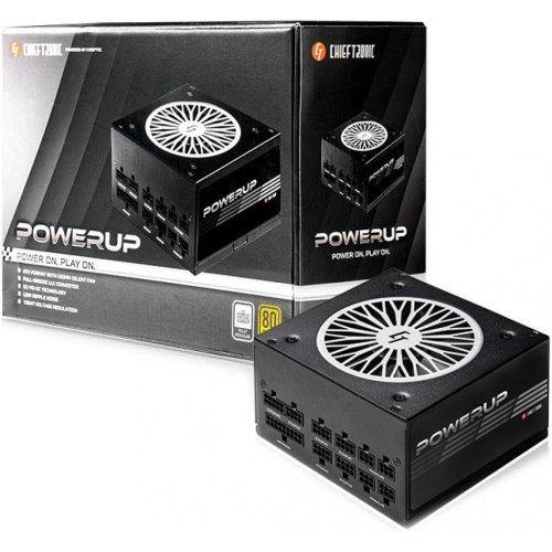 Блок живлення, 650W Chieftec Chieftronic PowerUp GPX-650FC 120 mm, 80+ GOLD, Modular,Retail Box