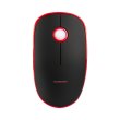 Мишка  Modecom MC-WRM113, бездротова, зарядка, 3кн., 1600dpi, чорно-червона