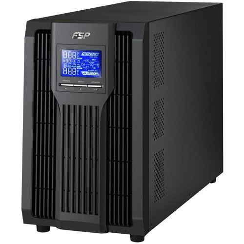 ДБЖ, FSP Champ 2K, 2000VA/1800W, LCD, USB, 3xSchuko