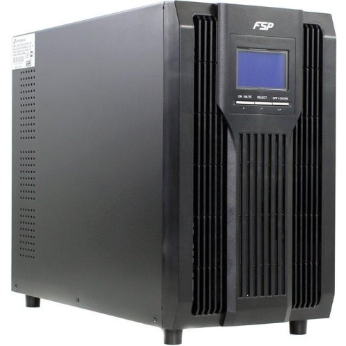 ДБЖ, FSP Champ 2K, 2000VA/1800W, LCD, USB, 3xSchuko