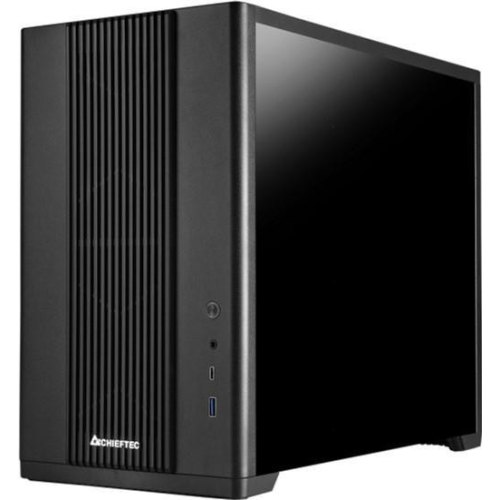 Корпус Chieftec UNI BX-10B-OP mATX, без БЖ, Black
