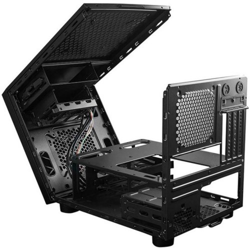 Корпус Chieftec MESH PRO CUBE CI-02B-OP, без БЖ, 2xUSB3.0, mATX, Black