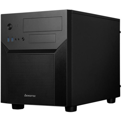 Корпус Chieftec MESH PRO CUBE CI-02B-OP, без БЖ, 2xUSB3.0, mATX, Black