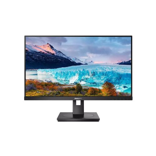 Монітор 27 Philips 272S1M, IPS,75Hz, sRGB 102%, D-Sub, DVI-D, HDMI, DP, USB-hub, HAS, Pivot, колонки, чорний