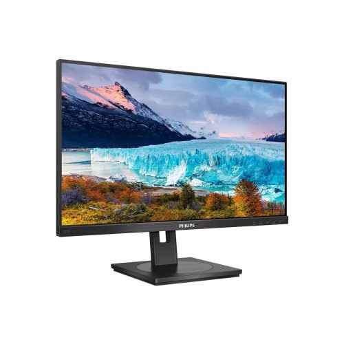 Монітор 27 Philips 272S1M, IPS,75Hz, sRGB 102%, D-Sub, DVI-D, HDMI, DP, USB-hub, HAS, Pivot, колонки, чорний